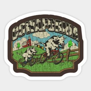 Cowafornia Mountain Biking 1987 Sticker
